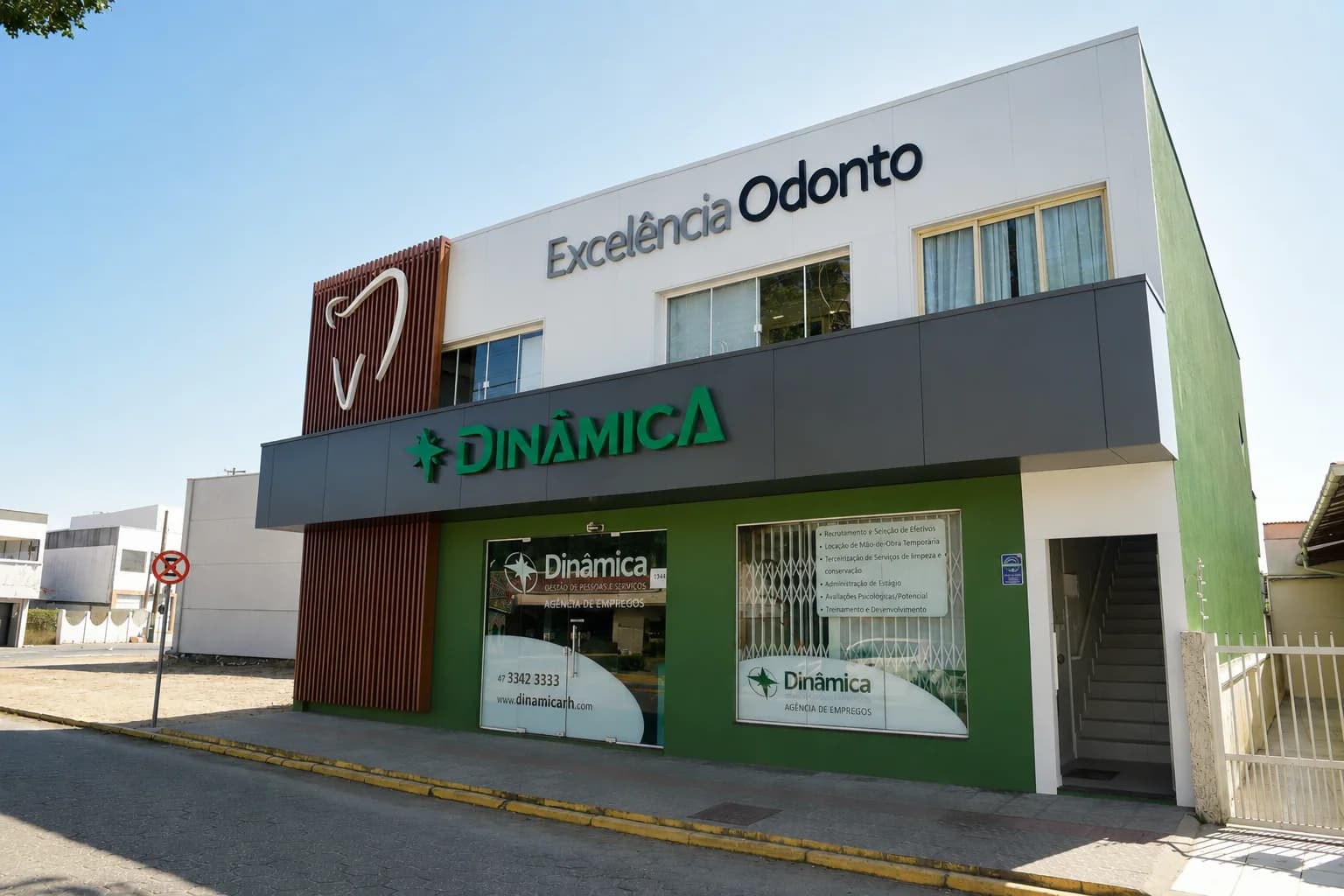 Fachada da Excelência — I.O.E Instituto Odonto em Navegantes – SC